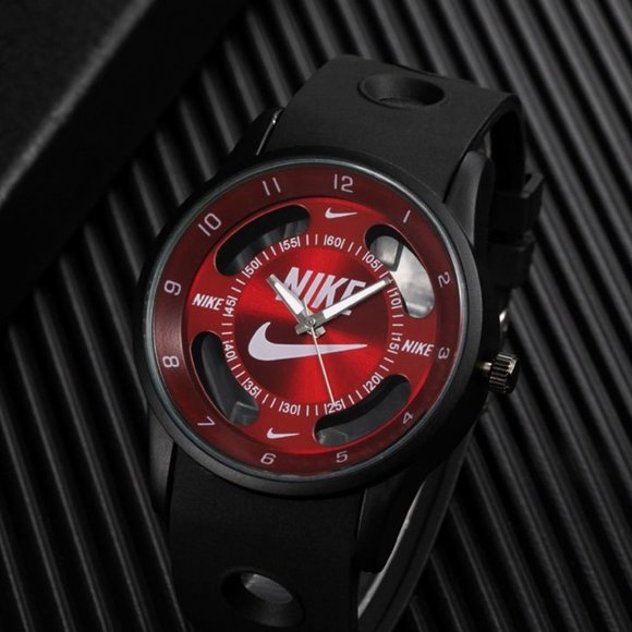 Nike Watch -RED Hollow Sports Analog Wristwatch